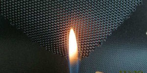 What material is fire retardant cloth?