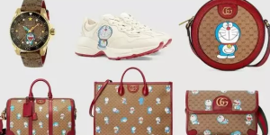 Doraemon is here!  DORAEMON × GUCCI series popular composite fabric information