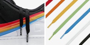 Rainbow style Polaroid Dunk SB is coming soon Composite fabric information