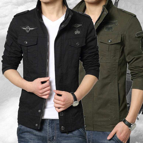 What are the commonly used fabrics for jackets